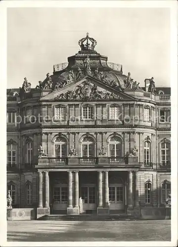 Stuttgart Neues Schloss Mittelrisalit Kat. Stuttgart