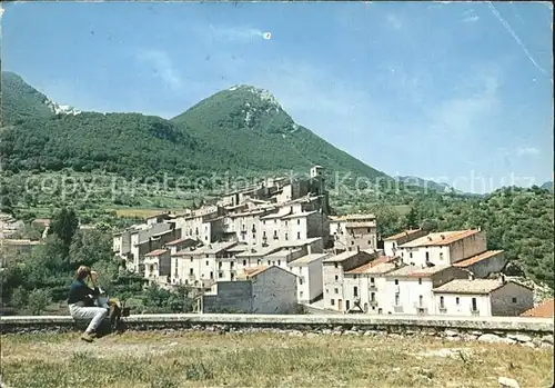 Civitella Alfedena Veduta Paesi del Parco nazionale d Abruzzo