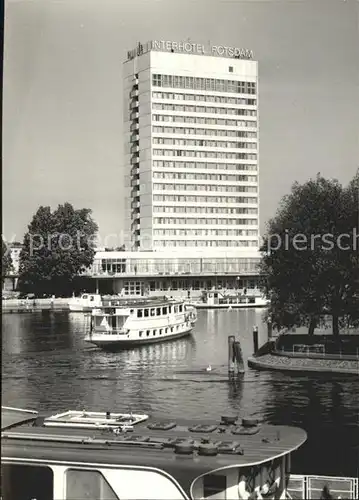 Potsdam Interhotel Potsdam Ausflugsdampfer Kat. Potsdam