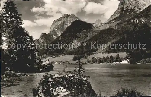 Hintersee Berchtesgaden Hotel Post am See Berchtesgadener Alpen Kat. Berchtesgaden