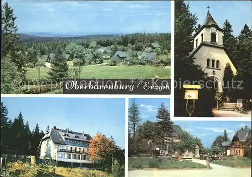 Oberbaerenburg Panorama Waldkapelle Urlauberkaffee FDGB Heim /  /