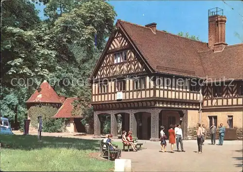 Potsdam Cecilienhof Historische Gedenkstaette des Potsdamer Abkommens Kat. Potsdam