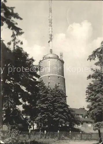 Grosser Inselsberg Sendeturm Kat. Brotterode