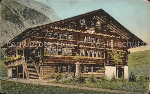 Kandersteg BE Landgasthof Ruedihus Kat. Kandersteg