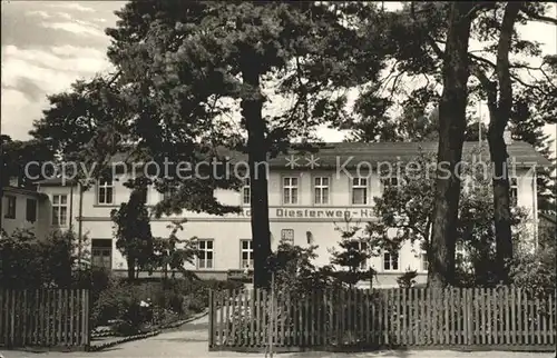 Lubmin Ostseebad Heim Adolf Diesterweg  Kat. Lubmin