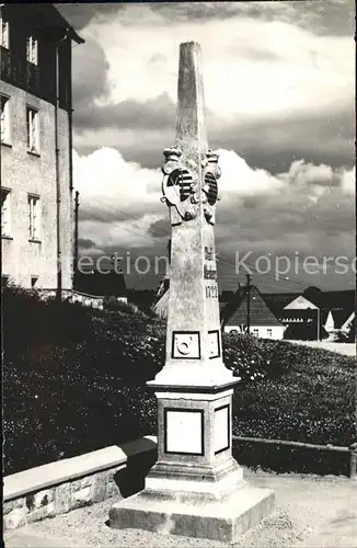 Altenberg Erzgebirge Postsaeule  Kat. Geising