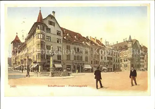 Schaffhausen SH Frohnwagplatz Kat. Schaffhausen