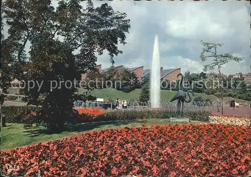 Stuttgart Hoehenpark Killersberg Wasserspiele Ausstellungshallen Kat. Stuttgart