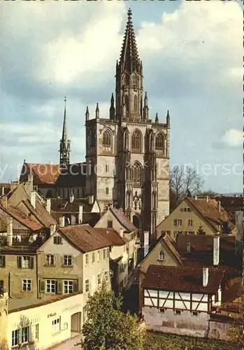 Konstanz Bodensee Blick auf die Basilika Kat. Konstanz