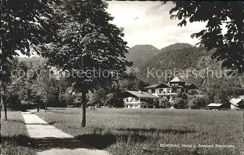 Schoenau Berchtesgaden Hotel Pension Panorama Kat. Berchtesgaden