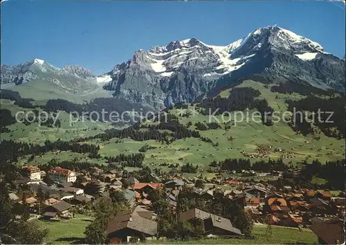 Adelboden mit Bonderspitz Kleinlohner Lohner Kat. Adelboden