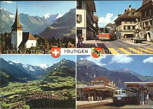 Frutigen BE Balmhorn Altels Doldenhorn Autokurs Frutigen Adelboden Kat. Frutigen