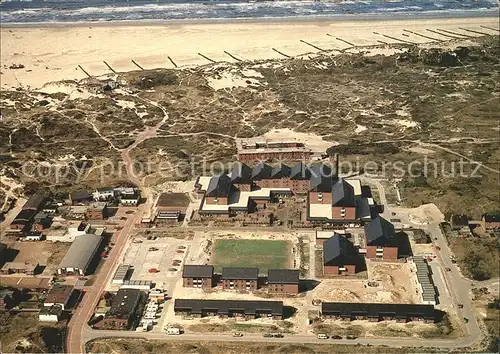 Borkum Nordseebad Fliegeraufnahme Hindenburgstrasse Nordduenen Jugendbad Borkum Riff Kat. Borkum