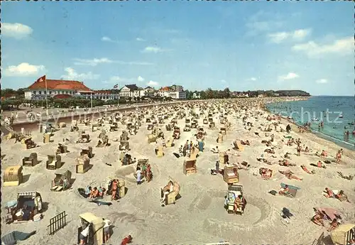 Travemuende Ostseebad Strand Kat. Luebeck