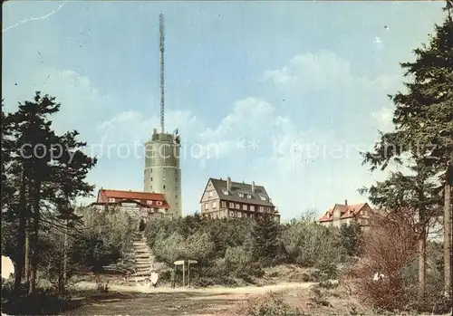 Grosser Inselsberg Ortsansicht Kat. Brotterode