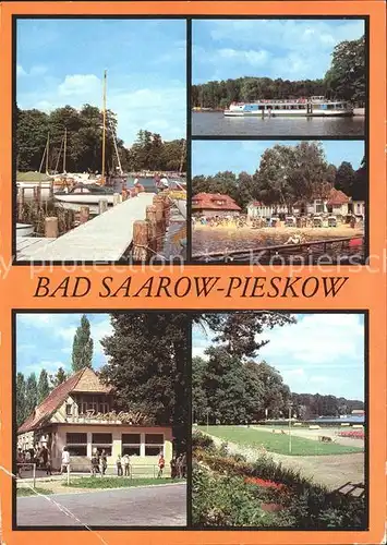 Pieskow Bad Saarow Restaurant Pechhuette Erich Weinert Platz Kat. Bad Saarow Pieskow