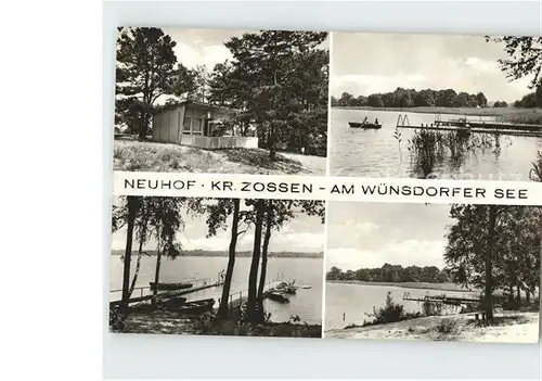 Neuhof Zossen Wuensdorfer See