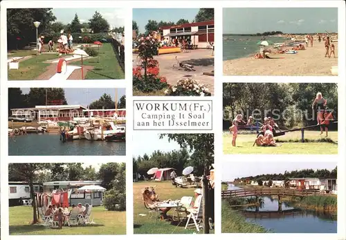 Workum Campingplatz Strand  / Workum /