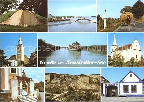 Burgenland Oesterreich Neusiedler See Huegelgraeber Rust Bauernfuhrwerk Eisenstadt / Oesterreich /