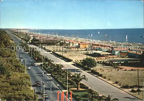 Forte dei Marmi Viali di Levante Strandpromenade Kat. Italien