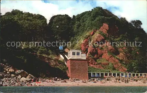 Babbacombe Oddicombe Beach Kat. Torquay Torbay