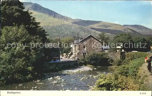 Beddgelert River Bridge Kat. Gwynedd