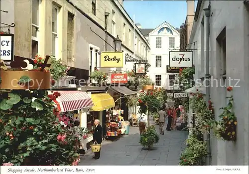 Bath UK Shopping Arcade Northumberland Place  / Bath North East Somerset /