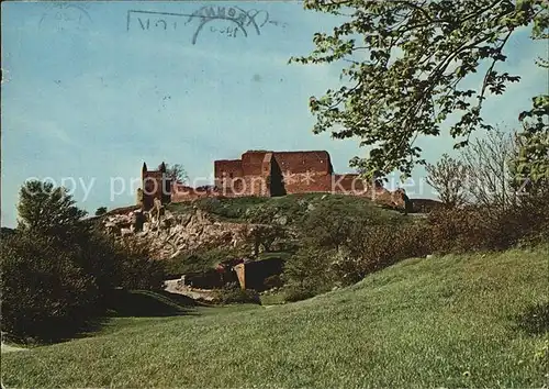 Bornholm Hammershus Ruiner Kat. Daenemark