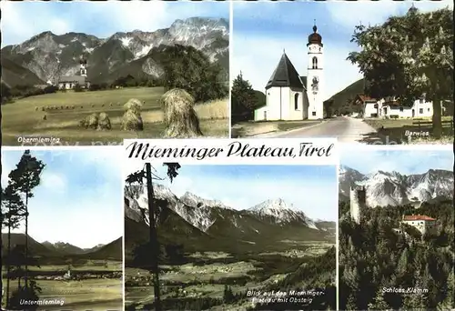 Mieminger Plateau Barwies Schloss Klamm Kat. Oesterreich