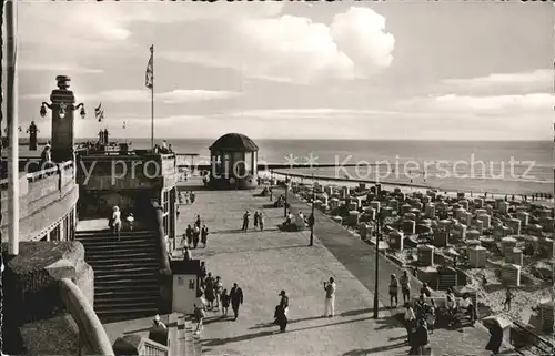 Borkum Nordseebad Strand  Kat. Borkum