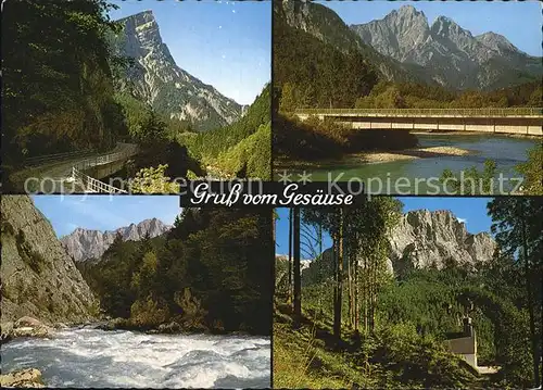 Gesaeuse Planspitze Ennsbruecke Gstatterboden Hubertus Kapelle Kat. Weng im Gesaeuse