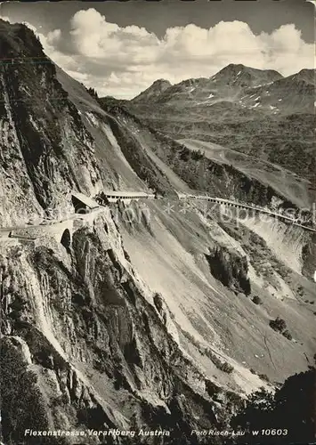 Flexenstrasse Vorarlberg Kat. Oesterreich