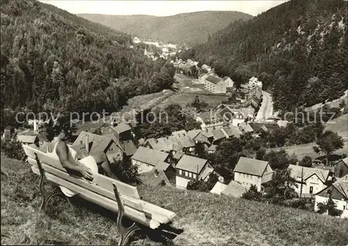 Thueringen Region Blick auf Luisenthal Kat. Erfurt