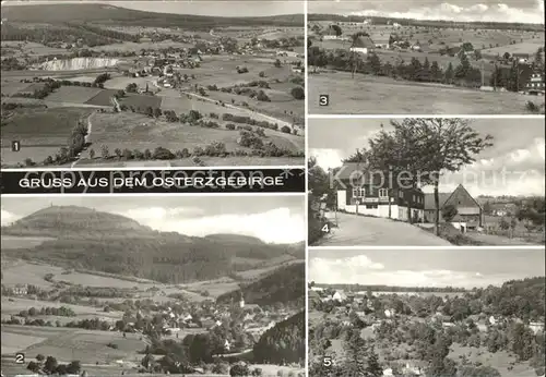 Altenberg Erzgebirge Binge Kahleberg Geisingberg Zinnwald Georgenfeld Schellerhau Kipsdorf Tellkoppe Kat. Geising