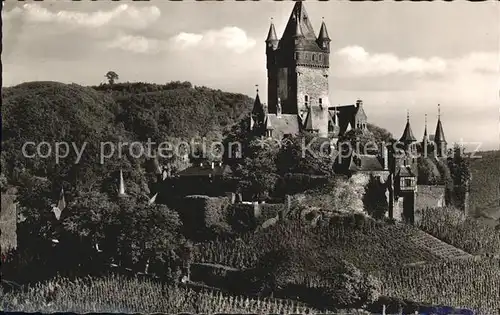 Cochem Mosel Burg Kat. Cochem