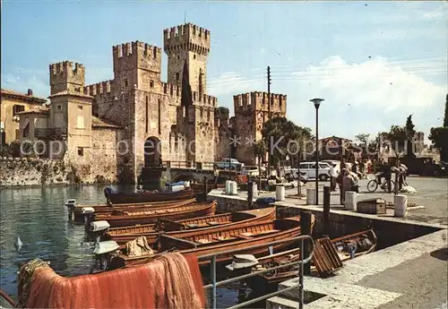 Sirmione Lago di Garda Castello Scaligero Kat. Italien