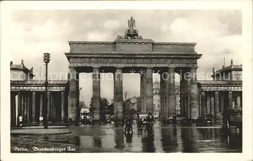 Brandenburgertor Berin  Kat. Gebude und Architektur