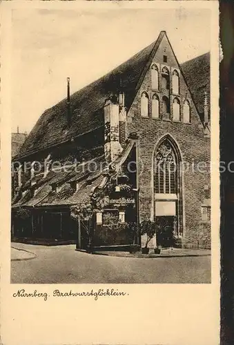 Gebaeude und Architektur Nuernberg Bratwurstgloecklein / Gebaeude /