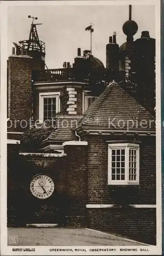 Gebaeude und Architektur Greenwich Royal Observatory Showing Ball / Gebaeude /