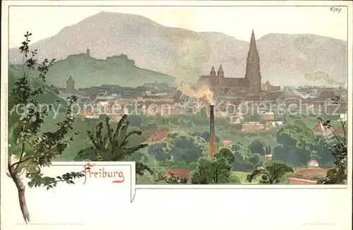 Kley Freiburg i. Br. Nr. 58 Kat. Kuenstlerlitho