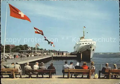 Faehre Kronprinz Harald Kiel Oslo Kai Kat. Schiffe