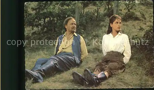 Winnetou Karin Dor Jan Sid Kat. May Karl