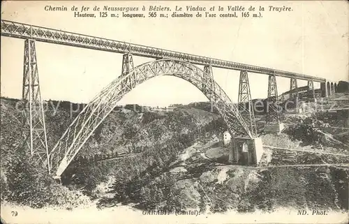 Viadukte Viaduc Vallee de la Truyere Garabit Kat. Bruecken