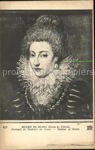 Adel Frankreich Madame de Guise ND Phot. Nr. 453 Kat. Koenigshaeuser
