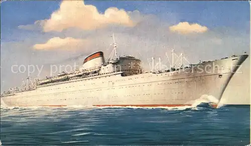 Dampfer Oceanliner M N Donizetti Rossini Verdi  Kat. Schiffe