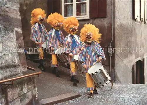 Fasnacht Karneval Basel Waggis Tamboure Kat. Feiern und Feste