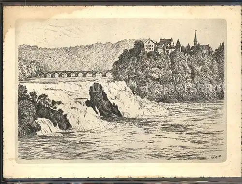 Bienfaisance Rheinfaelle Schaffhausen I. 32 Edition 