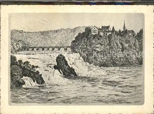 Bienfaisance Rheinfaelle Schaffhausen I. 32. Edition 