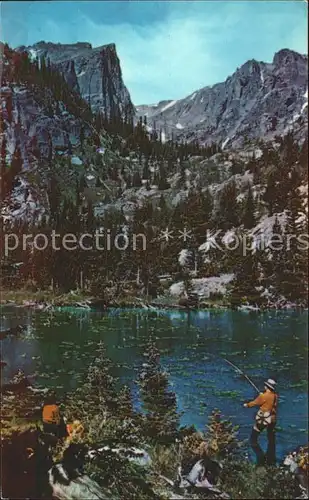 Angelsport angeln Rocky Mountain National Park Colorado  Kat. Sport