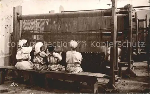 Weberei Teppich Fabrique de Tapis  Kat. Handwerk